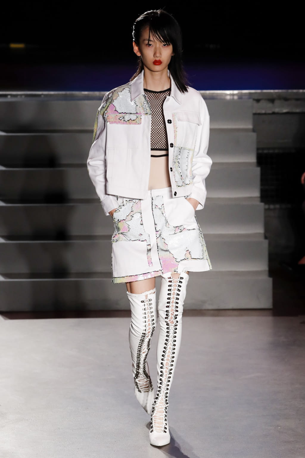 Fashion Week Paris Spring/Summer 2018 look 24 from the Masha Ma collection womenswear