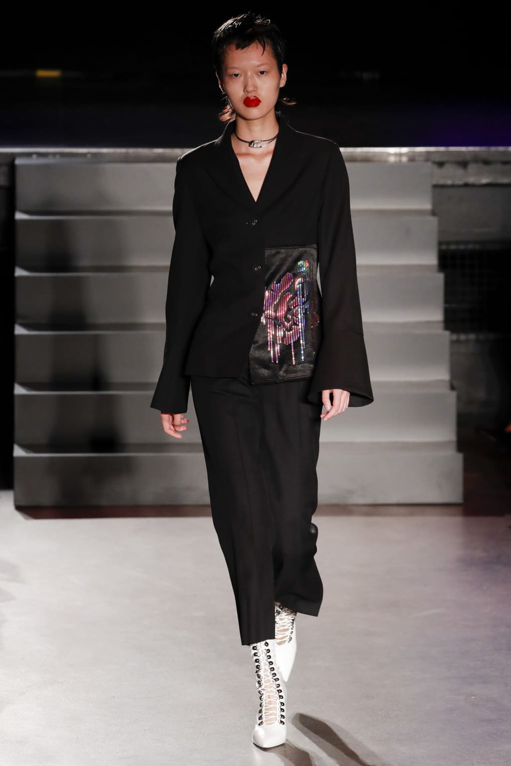 Fashion Week Paris Spring/Summer 2018 look 30 from the Masha Ma collection womenswear