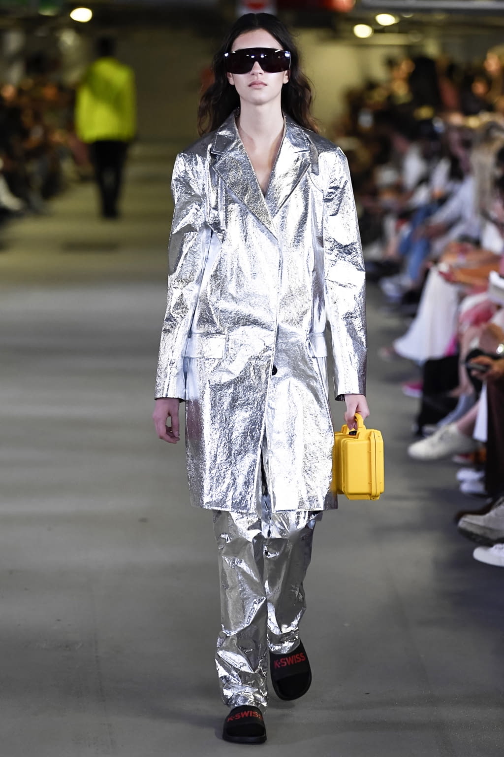 Fashion Week London Spring/Summer 2019 look 14 from the Matthew Miller collection 男装