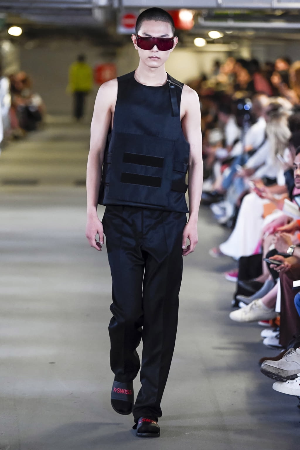 Fashion Week London Spring/Summer 2019 look 15 de la collection Matthew Miller menswear