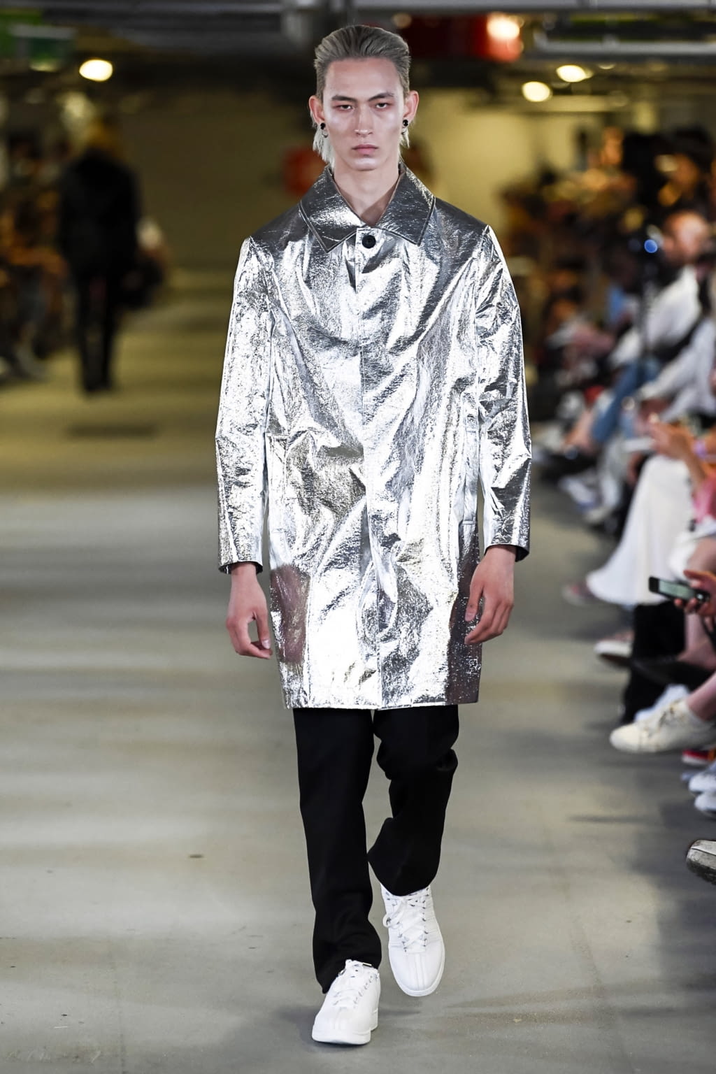 Fashion Week London Spring/Summer 2019 look 21 from the Matthew Miller collection 男装
