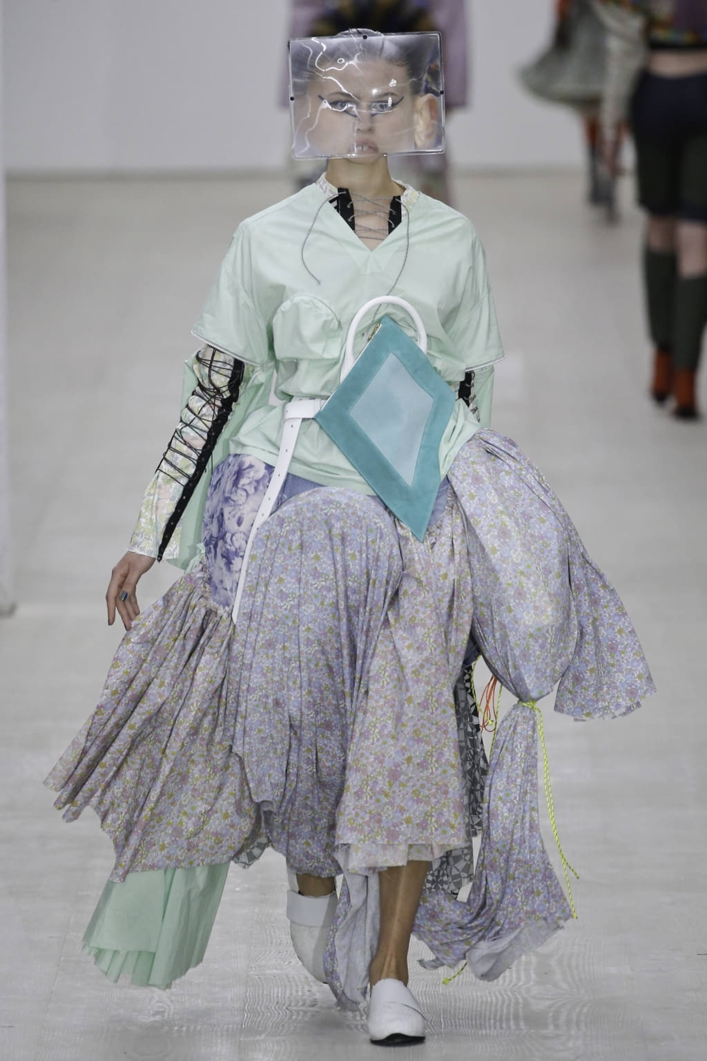 Fashion Week London Spring/Summer 2020 look 10 from the Matty Bovan collection womenswear