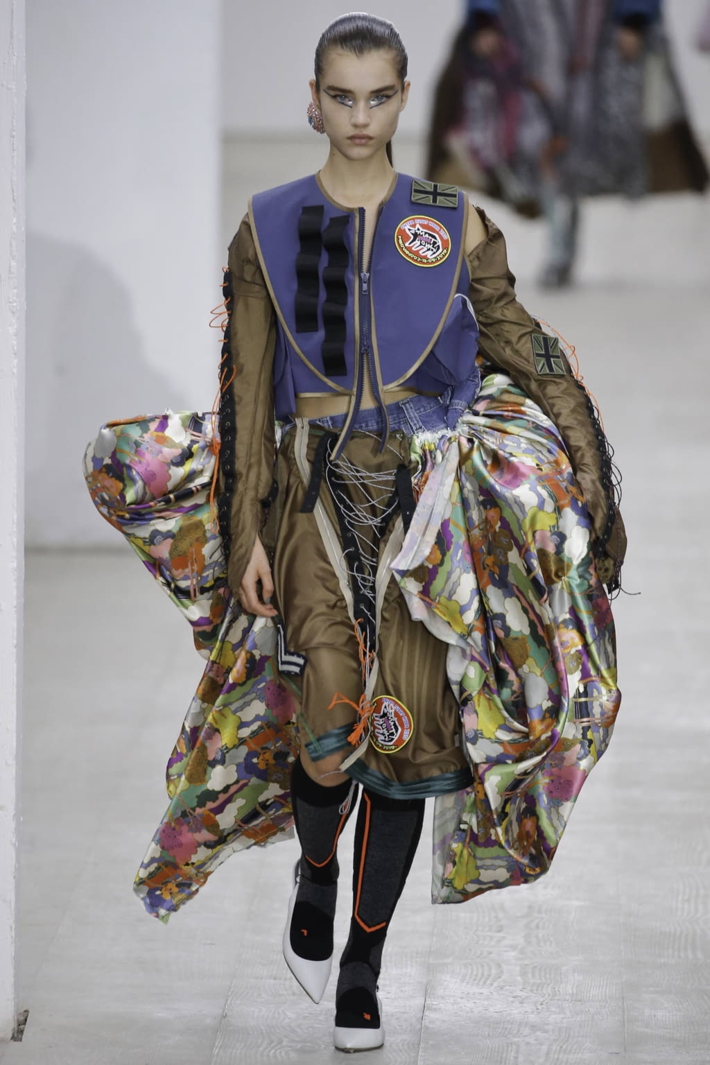 Fashion Week London Spring/Summer 2020 look 14 from the Matty Bovan collection womenswear