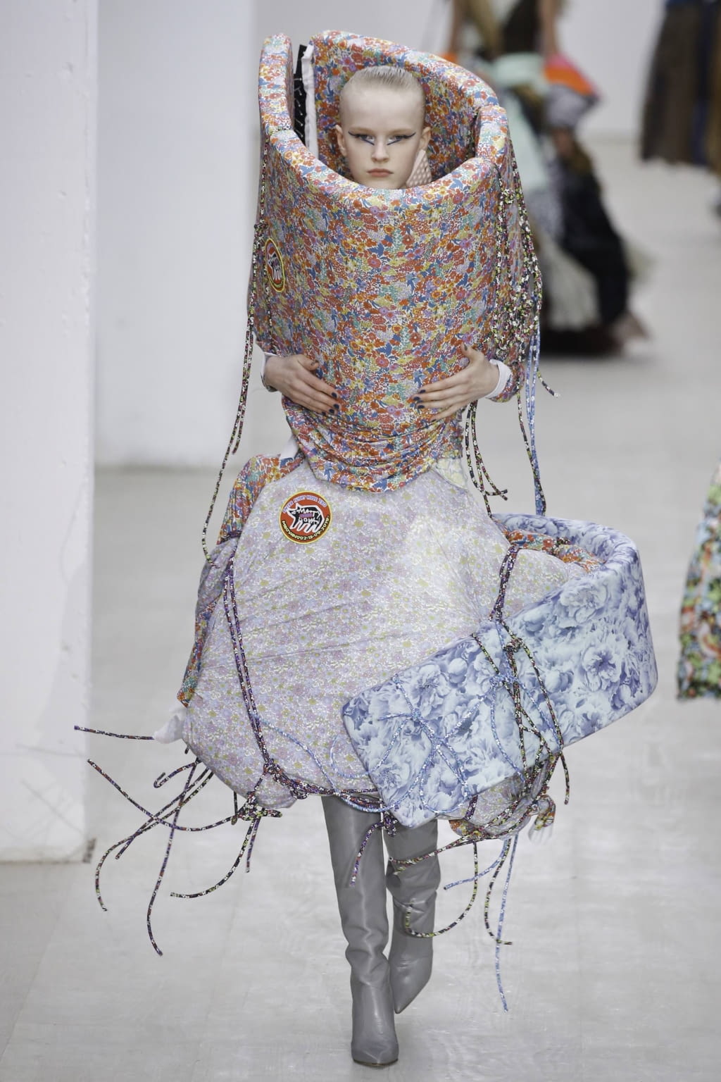 Fashion Week London Spring/Summer 2020 look 18 from the Matty Bovan collection womenswear