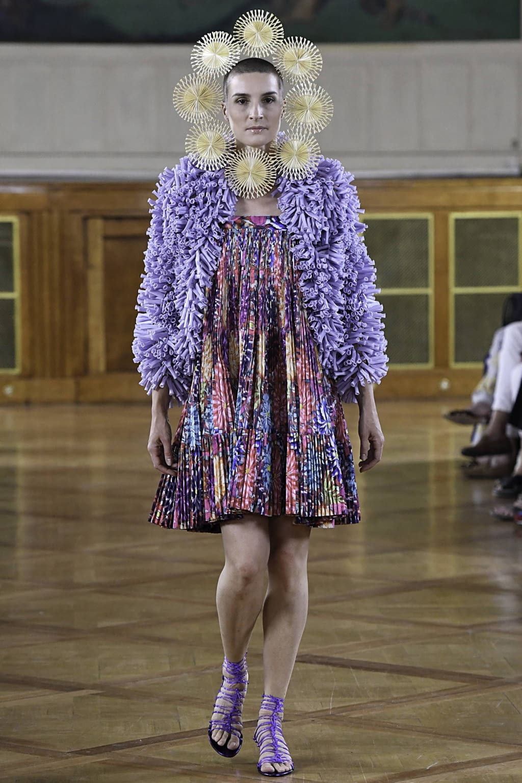 Fashion Week Paris Fall/Winter 2019 look 18 de la collection Maurizio Galante couture