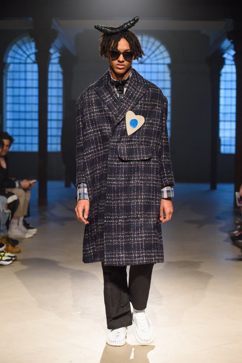 Fashion Week London Fall/Winter 2018 look 8 from the Tourne de Transmission collection menswear