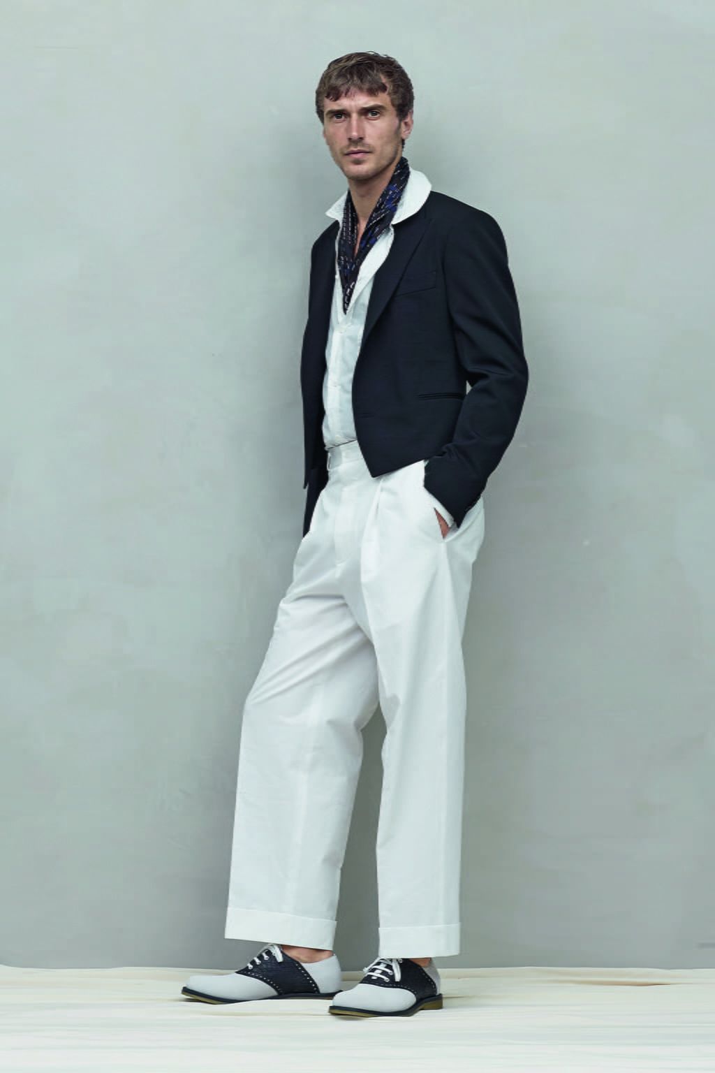 Fashion Week Milan Spring/Summer 2017 look 37 from the Bottega Veneta collection 男装