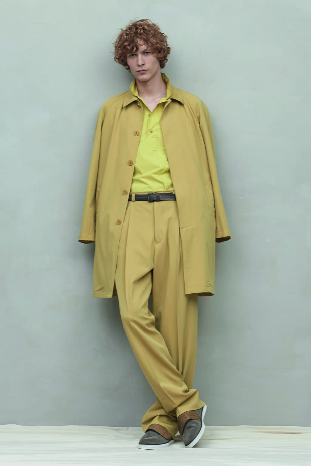 Fashion Week Milan Spring/Summer 2017 look 38 from the Bottega Veneta collection menswear