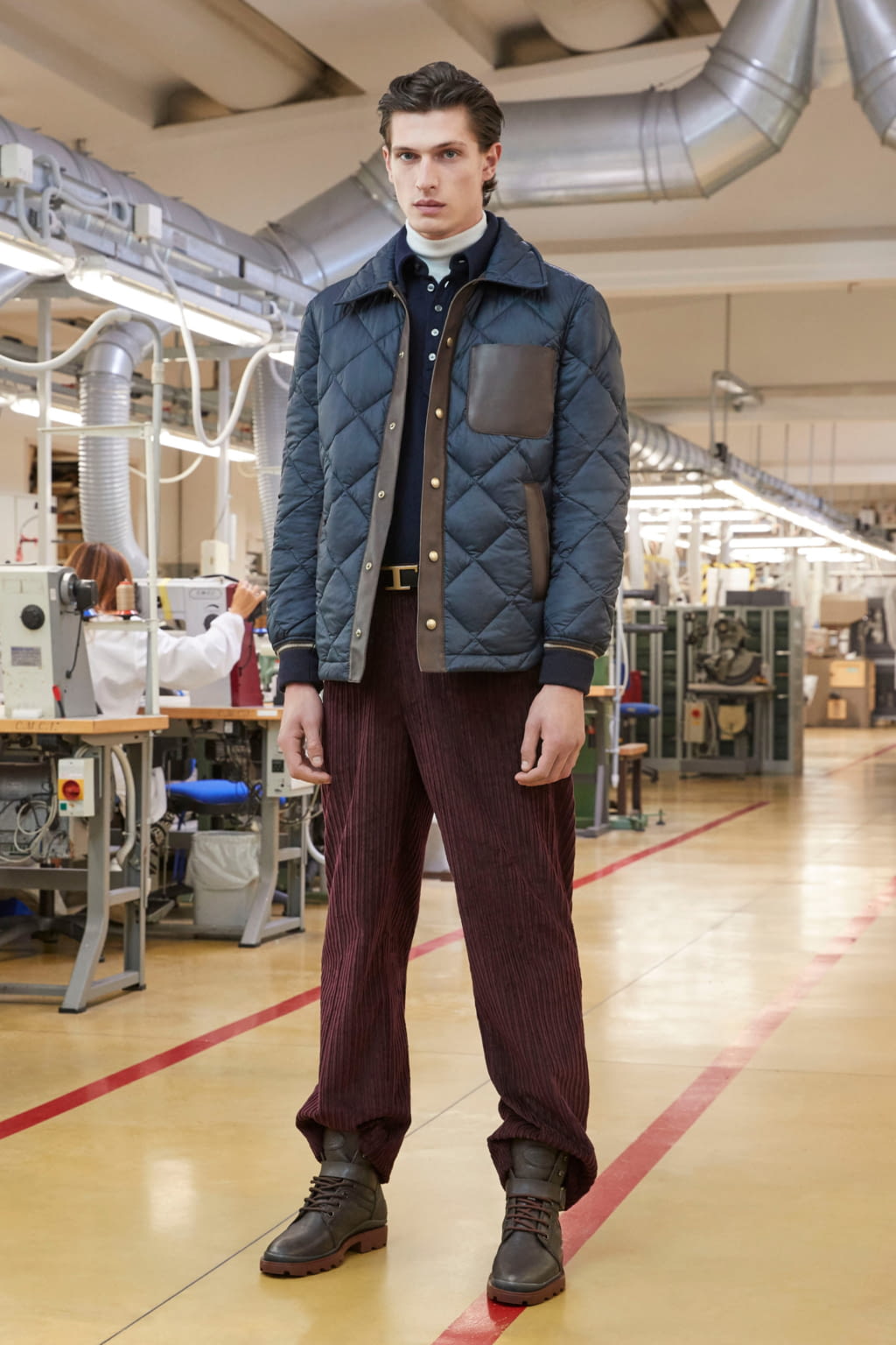 Fashion Week Milan Resort 2021 look 1 from the Tod's collection menswear