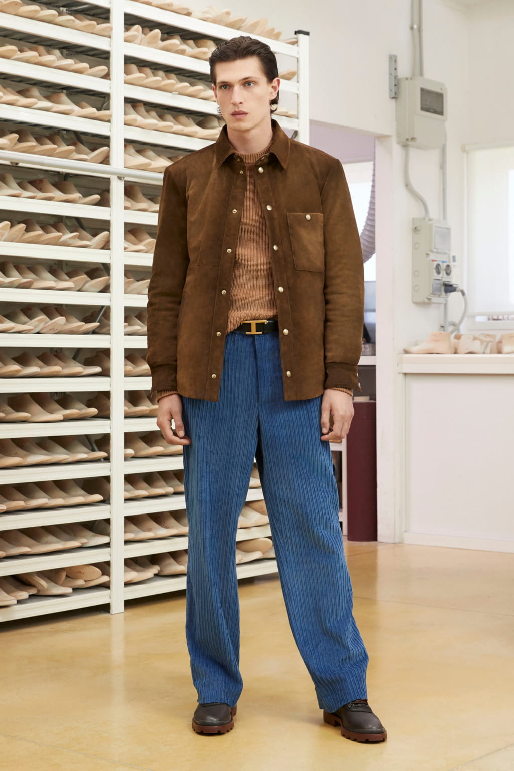 Fashion Week Milan Resort 2021 look 6 from the Tod's collection menswear