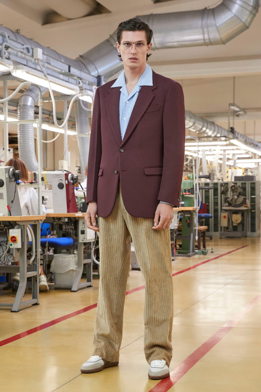 Fashion Week Milan Resort 2021 look 8 from the Tod's collection menswear