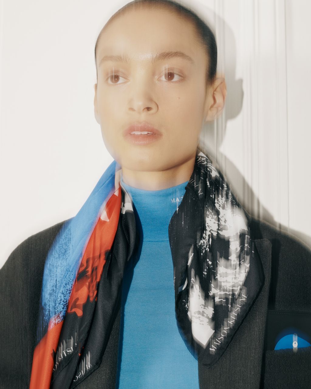 Fashion Week Paris Fall/Winter 2026 look 9 from the Maison Kitsuné collection 女装