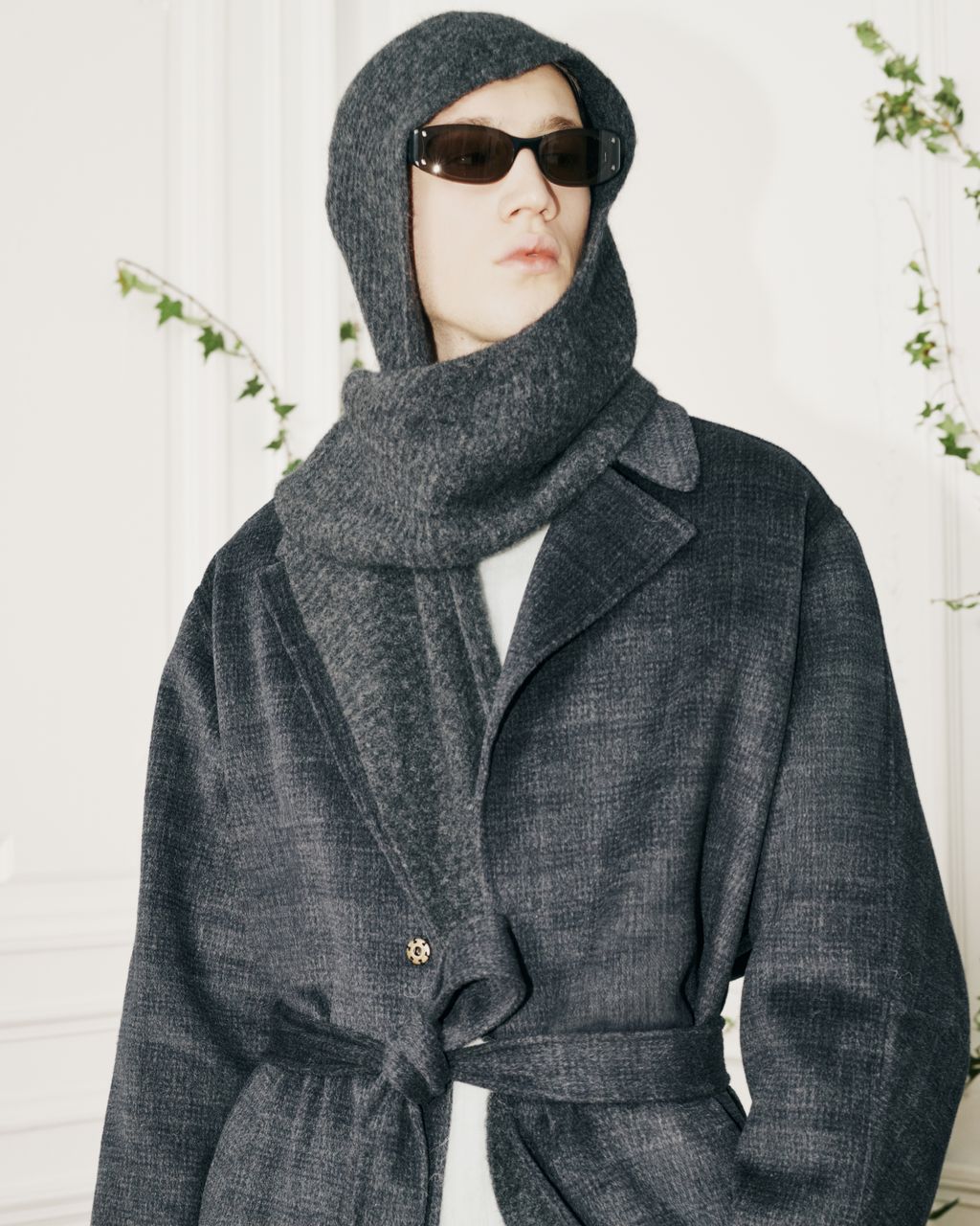 Fashion Week Paris Fall/Winter 2026 look 32 from the Maison Kitsuné collection 女装