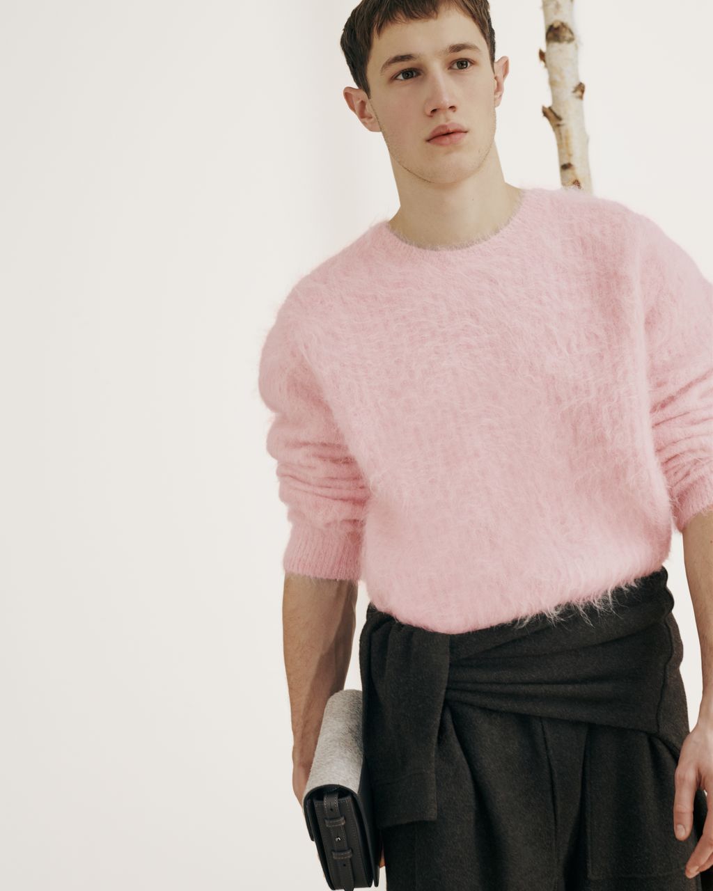 Fashion Week Paris Fall/Winter 2026 look 49 de la collection Maison Kitsuné womenswear