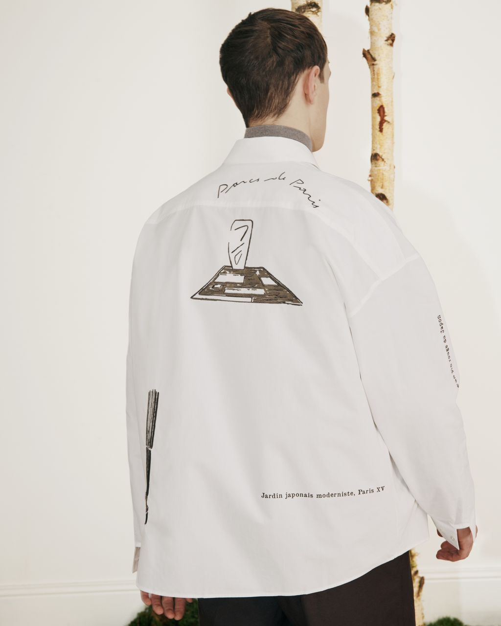 Fashion Week Paris Fall/Winter 2026 look 61 de la collection Maison Kitsuné womenswear