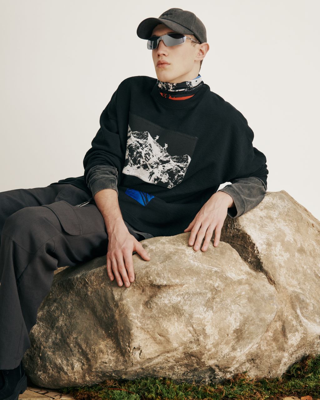 Fashion Week Paris Fall/Winter 2026 look 64 de la collection Maison Kitsuné womenswear