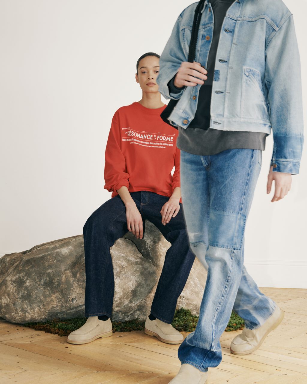 Fashion Week Paris Fall/Winter 2026 look 69 from the Maison Kitsuné collection 女装