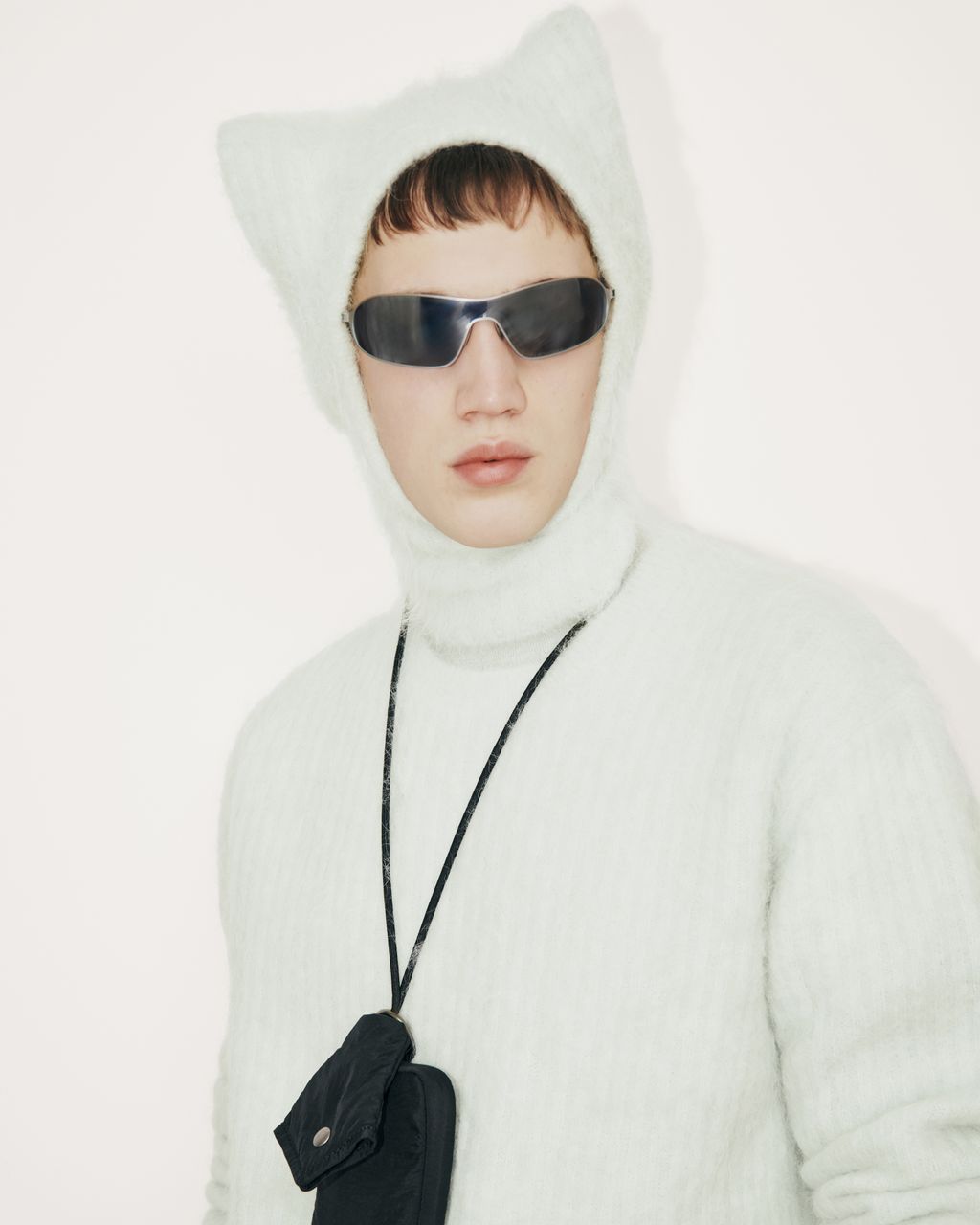 Fashion Week Paris Fall/Winter 2026 look 74 from the Maison Kitsuné collection 女装