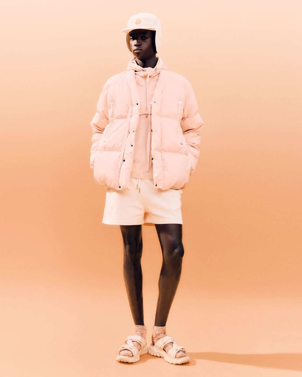 Fashion Week Milan Fall/Winter 2025 look 3 from the Moncler collection 男装