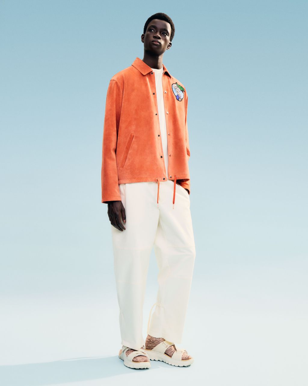 Fashion Week Milan Fall/Winter 2025 look 5 from the Moncler collection 男装