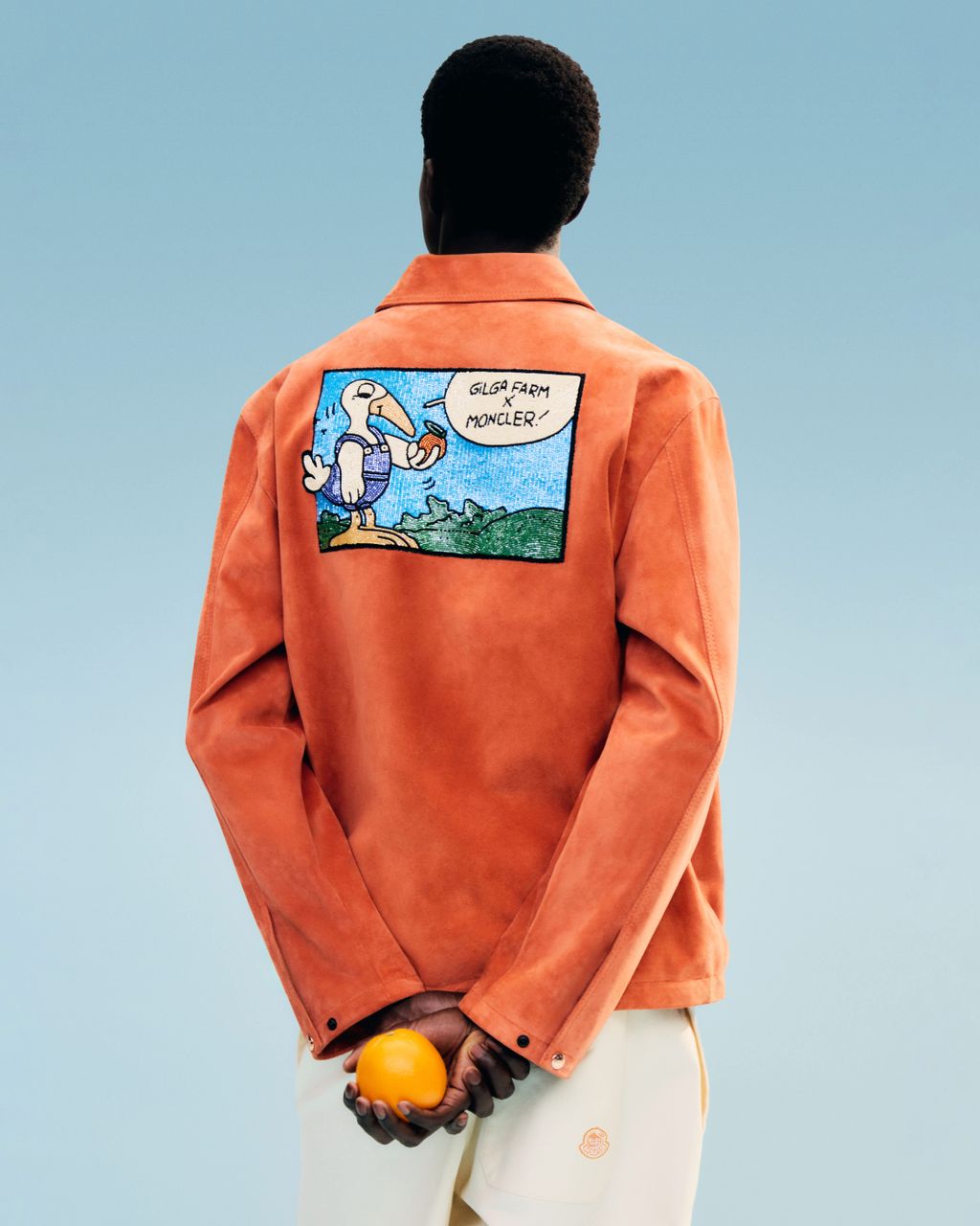 Fashion Week Milan Fall/Winter 2025 look 6 from the Moncler collection menswear