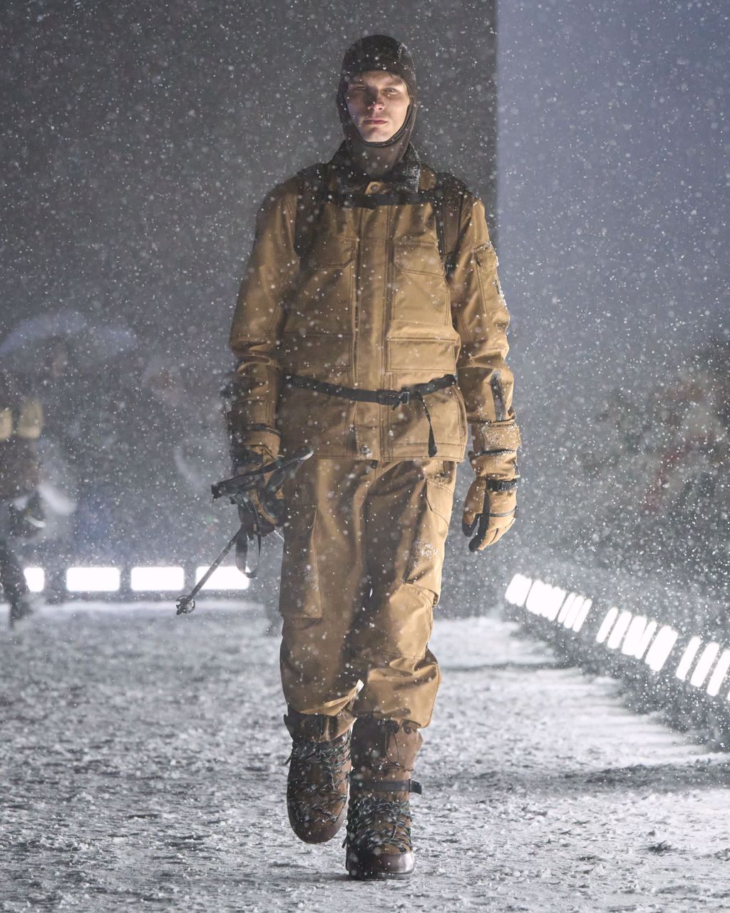 Fashion Week Milan Spring/Summer 2026 look 3 from the Moncler collection menswear