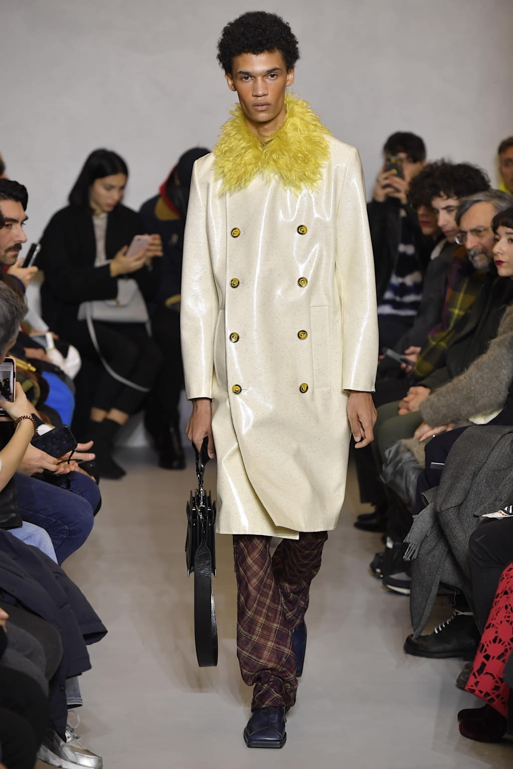 Fashion Week Milan Fall/Winter 2020 look 1 from the Miaoran collection menswear
