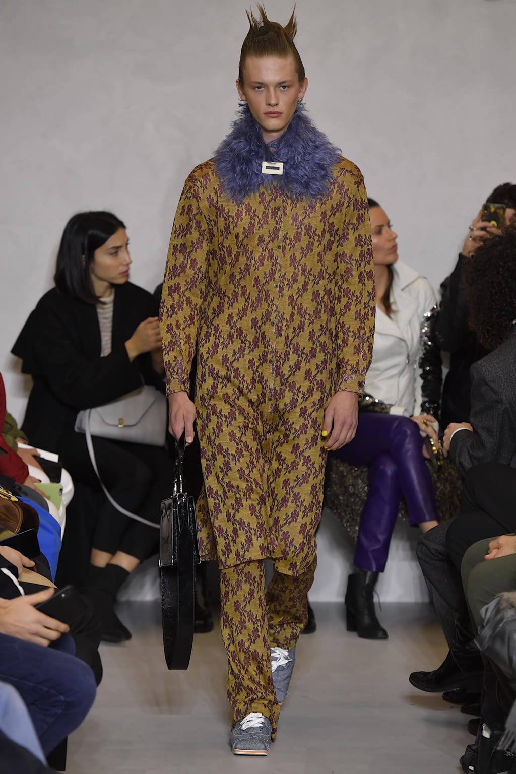 Fashion Week Milan Fall/Winter 2020 look 9 from the Miaoran collection menswear