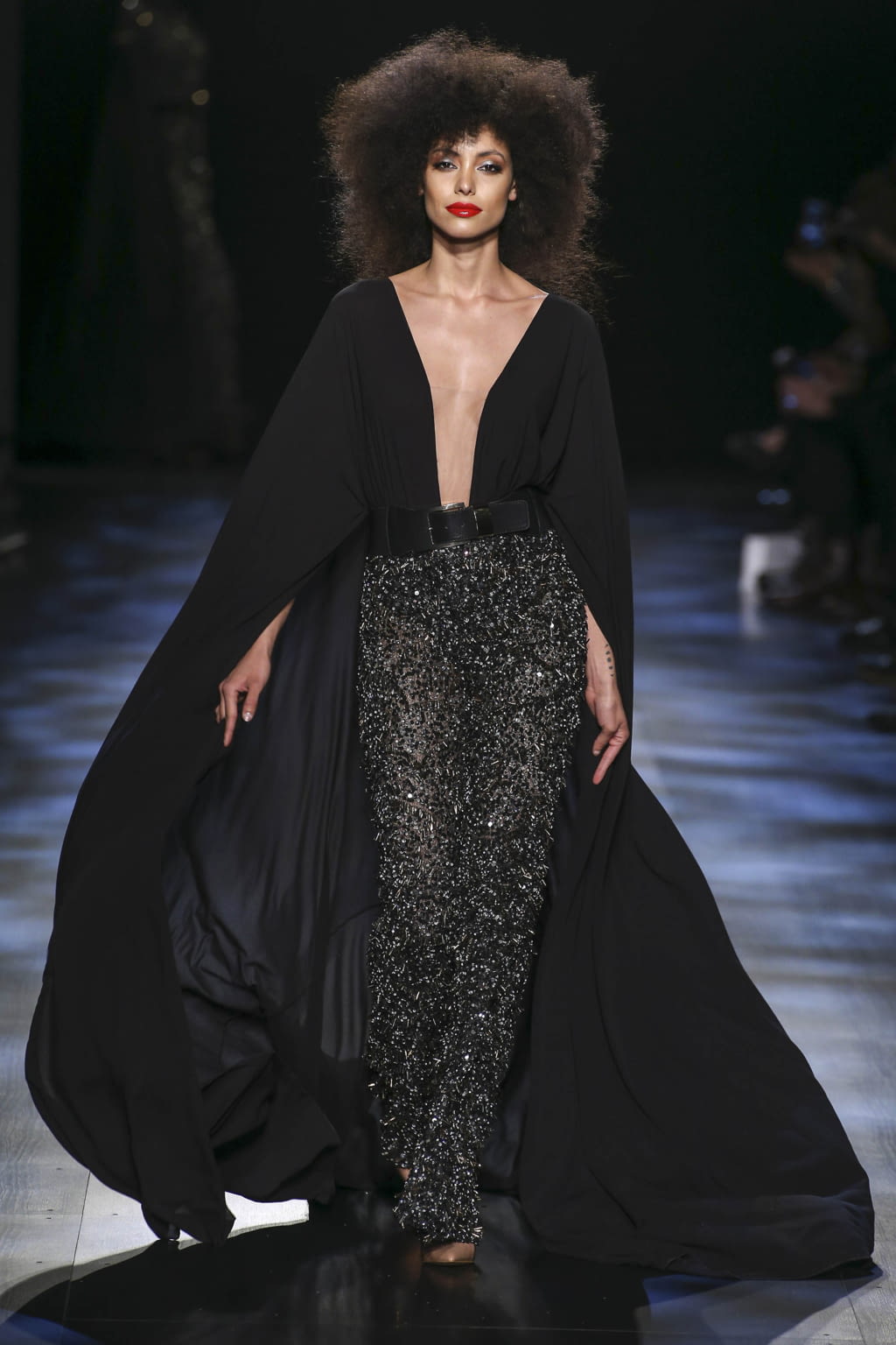 Fashion Week New York Fall/Winter 2017 look 30 from the Michael Costello collection womenswear