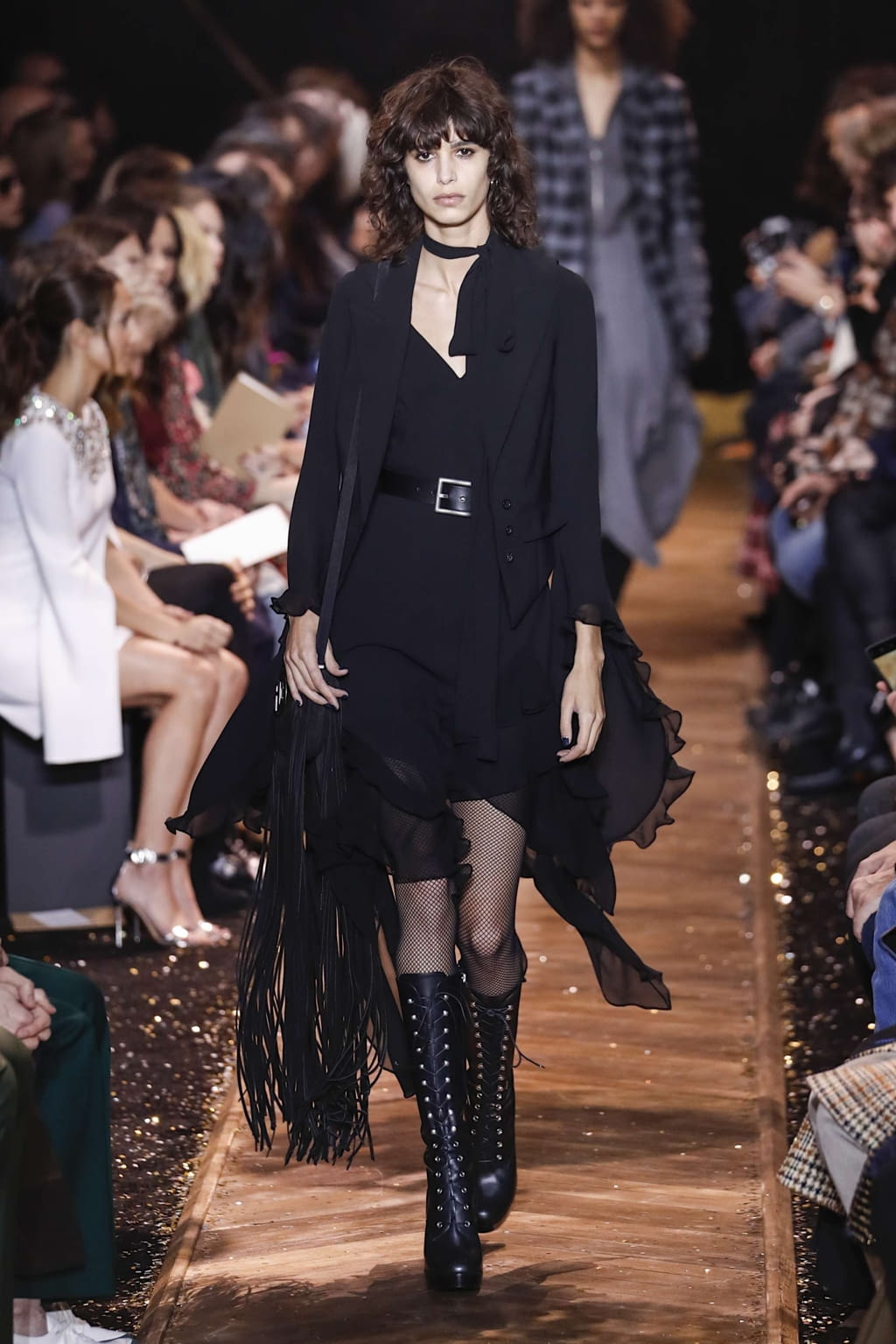 Fashion Week New York Fall/Winter 2019 look 1 de la collection Michael Kors Collection womenswear