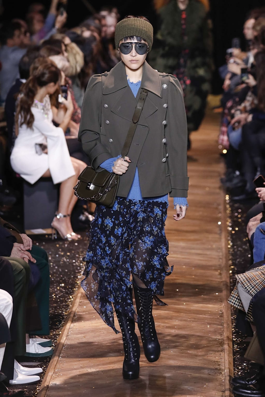 Fashion Week New York Fall/Winter 2019 look 11 de la collection Michael Kors Collection womenswear