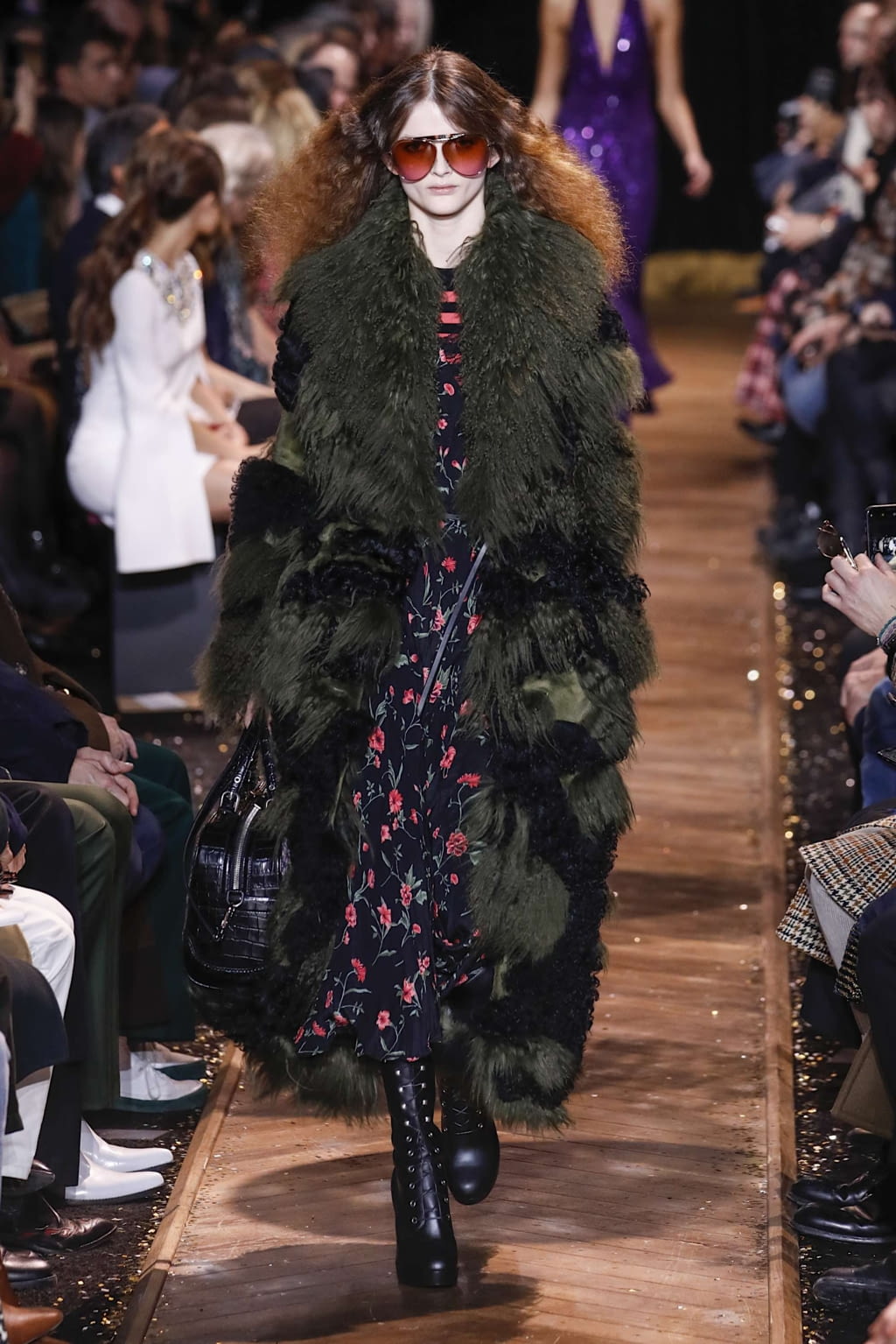 Fashion Week New York Fall/Winter 2019 look 12 de la collection Michael Kors Collection womenswear