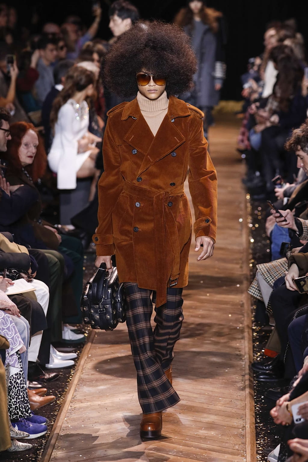 Fashion Week New York Fall/Winter 2019 look 19 de la collection Michael Kors Collection womenswear