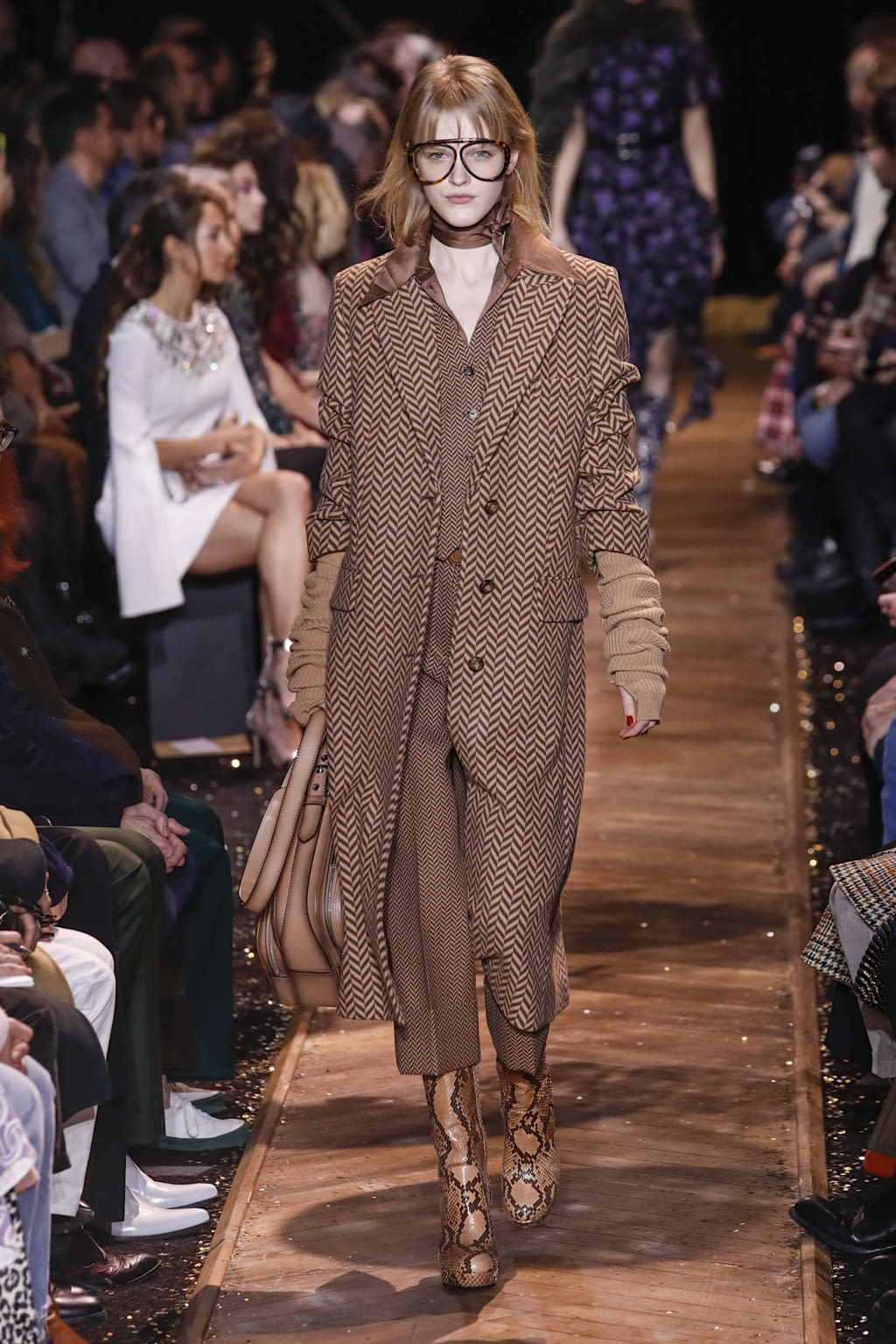 Fashion Week New York Fall/Winter 2019 look 29 de la collection Michael Kors Collection womenswear