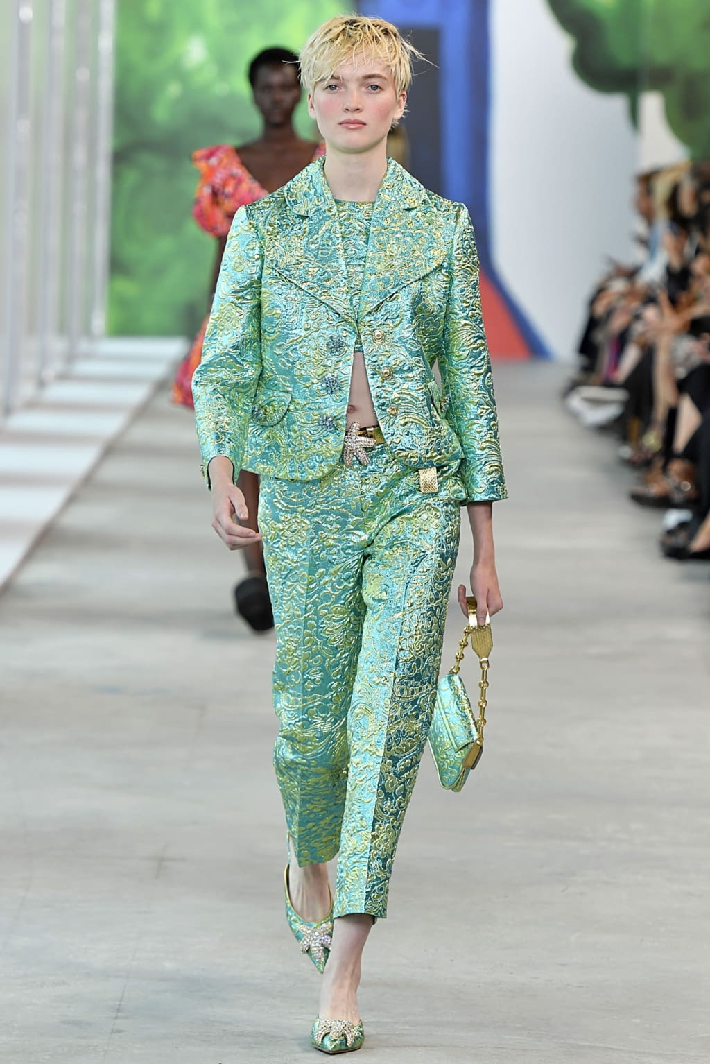 Fashion Week New York Spring/Summer 2019 look 4 from the Michael Kors Collection collection womenswear