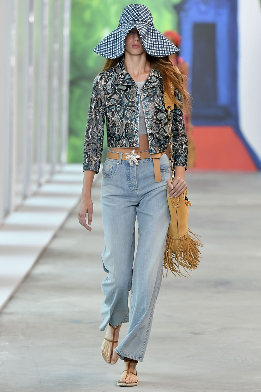Fashion Week New York Spring/Summer 2019 look 7 from the Michael Kors Collection collection 女装