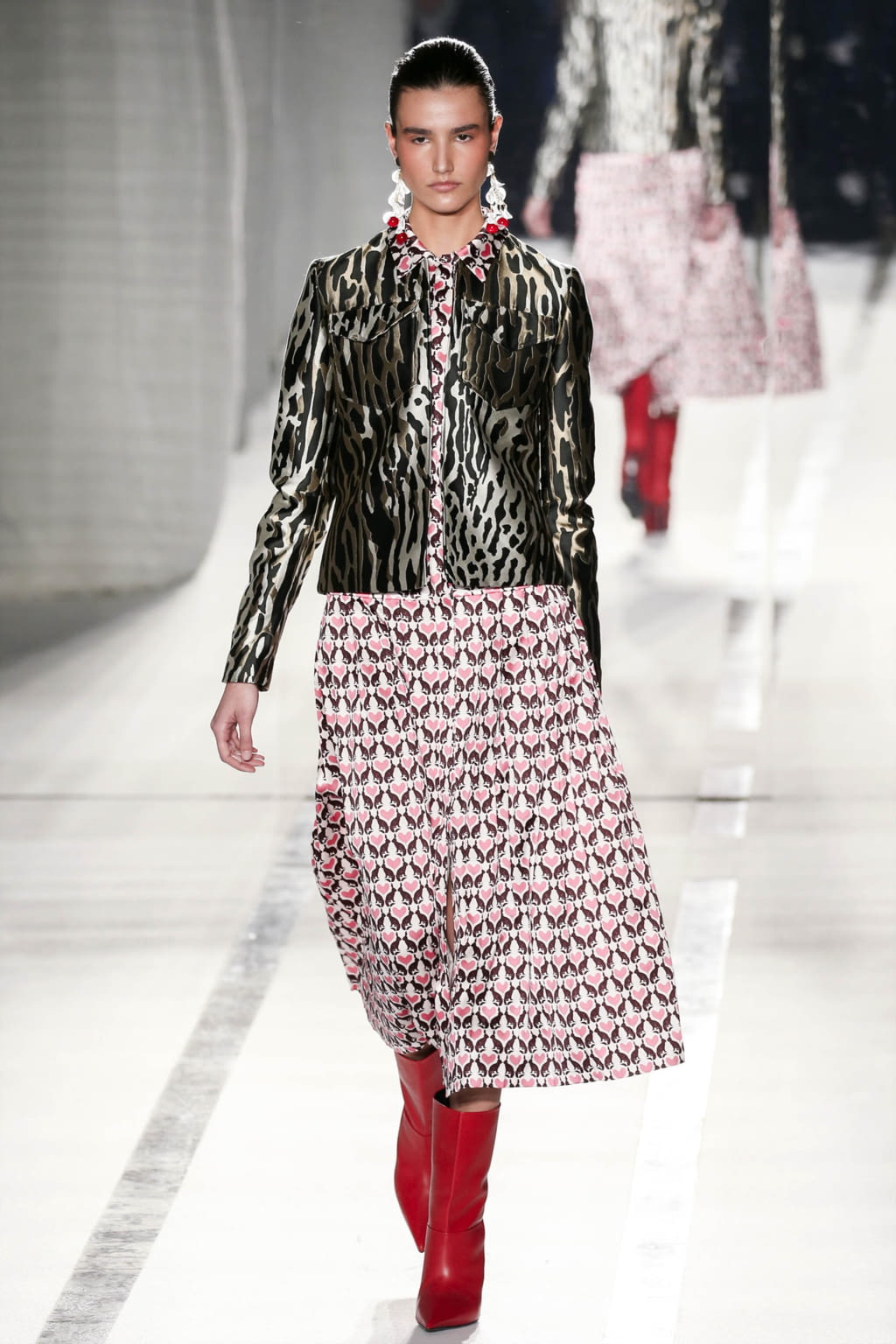 Fashion Week Milan Fall/Winter 2017 look 5 from the Mila Schön collection womenswear