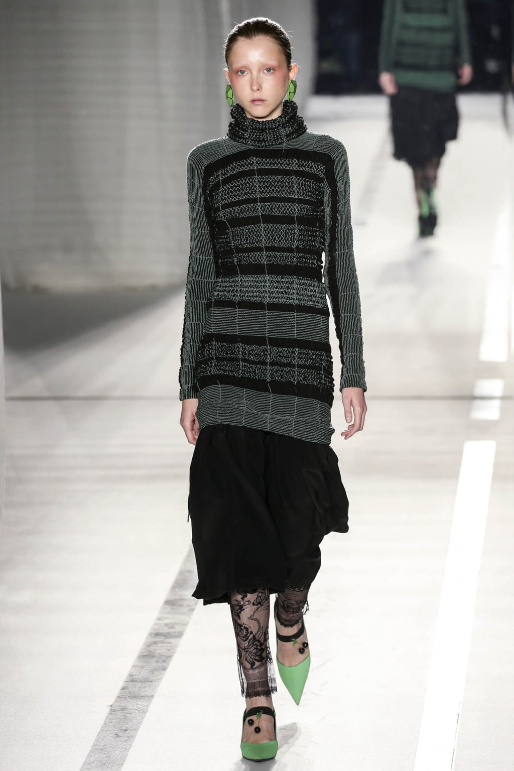 Fashion Week Milan Fall/Winter 2017 look 22 from the Mila Schön collection womenswear