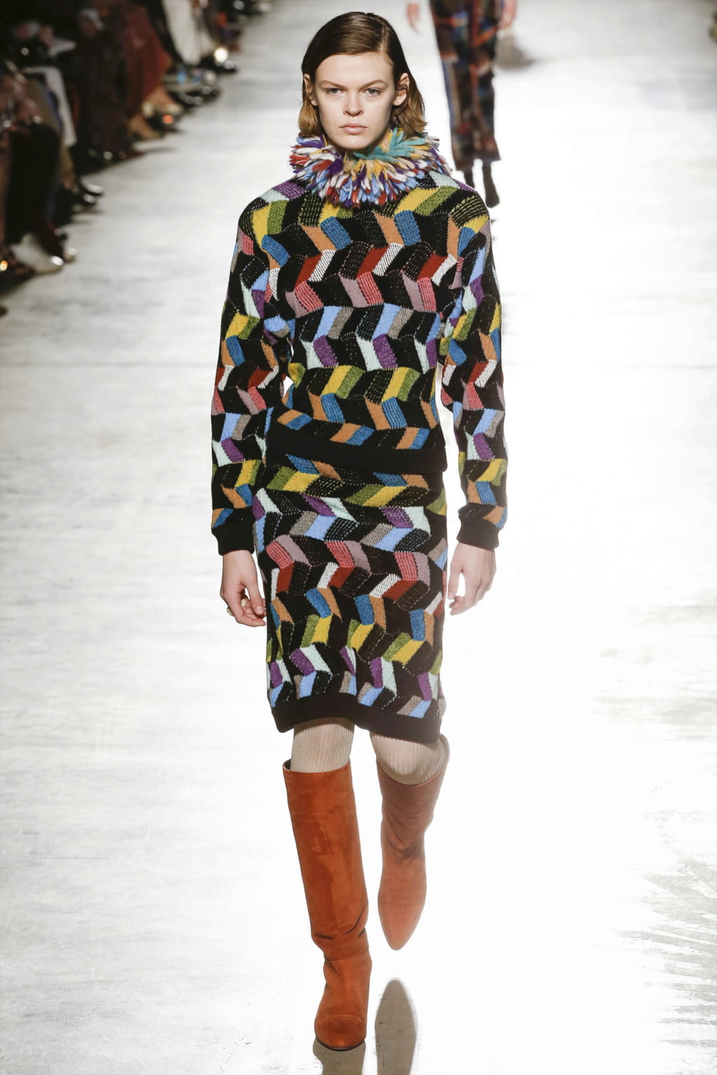 Fashion Week Milan Fall/Winter 2017 look 3 from the Missoni collection womenswear