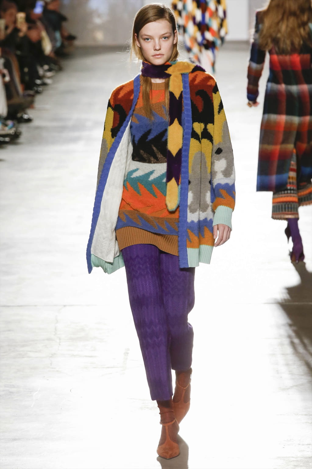 Fashion Week Milan Fall/Winter 2017 look 8 from the Missoni collection 女装