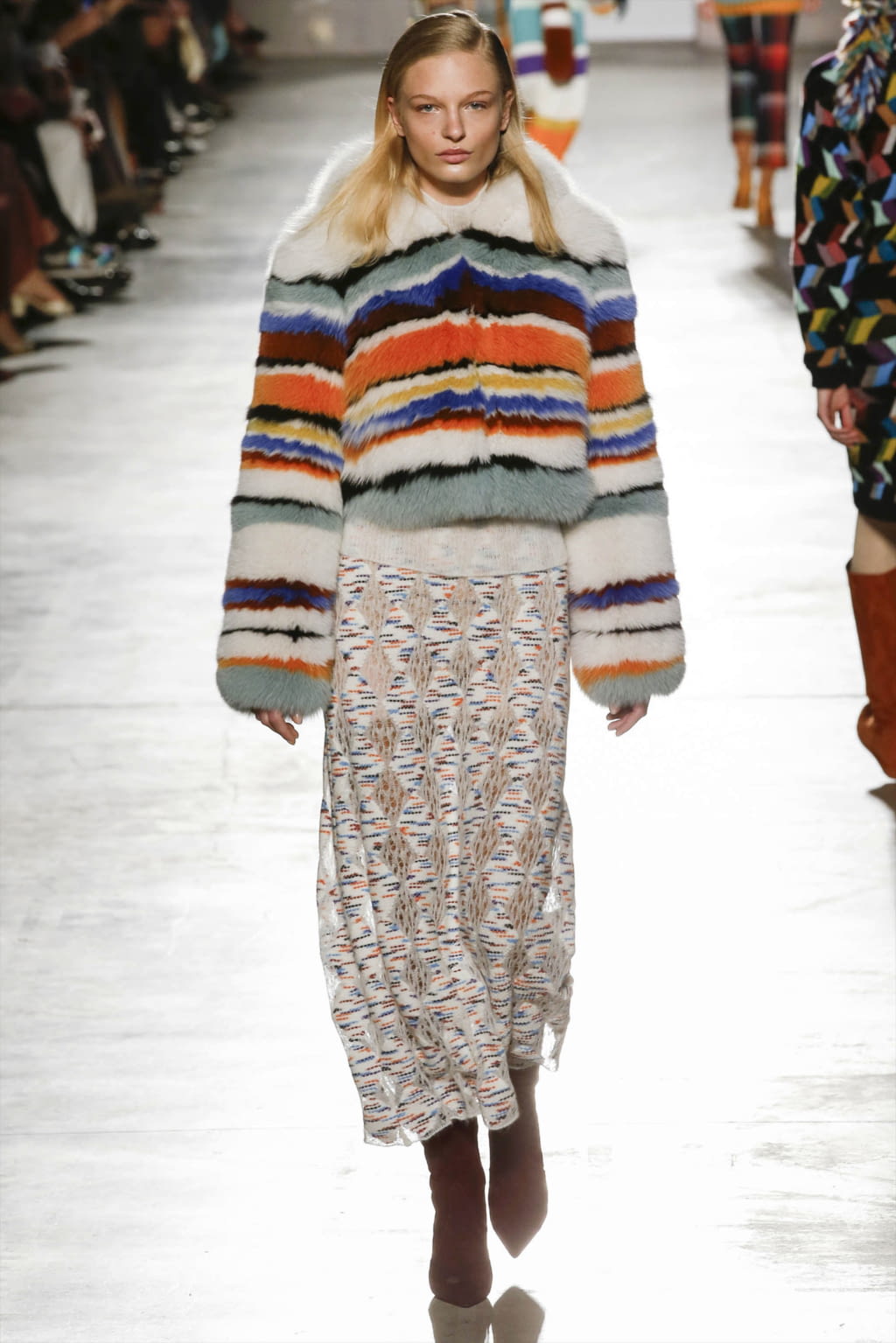Fashion Week Milan Fall/Winter 2017 look 10 from the Missoni collection 女装
