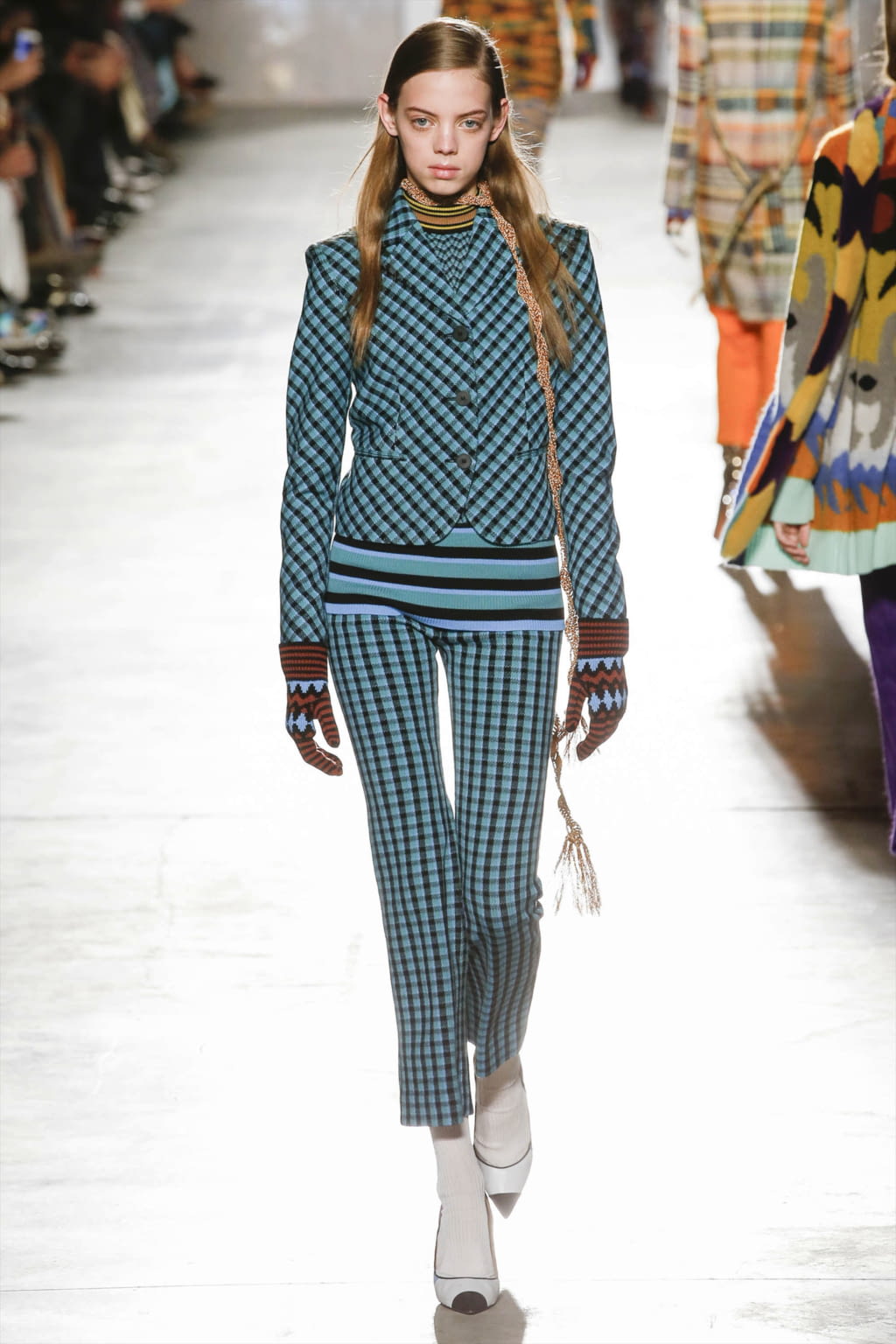 Fashion Week Milan Fall/Winter 2017 look 14 from the Missoni collection womenswear