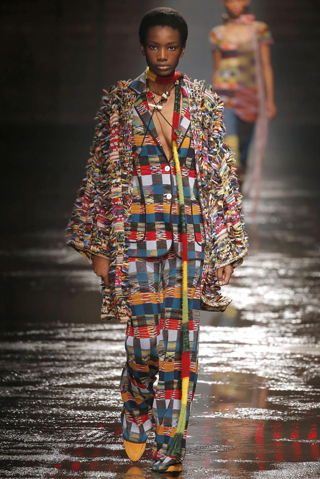 Fashion Week Milan Fall/Winter 2018 look 2 from the Missoni collection womenswear