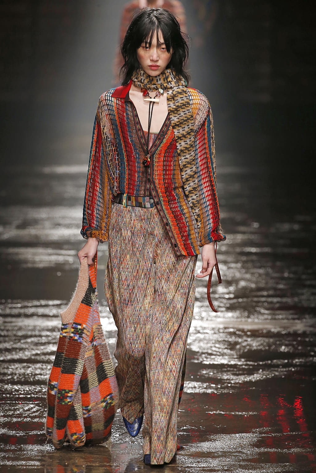 Fashion Week Milan Fall/Winter 2018 look 4 from the Missoni collection 女装