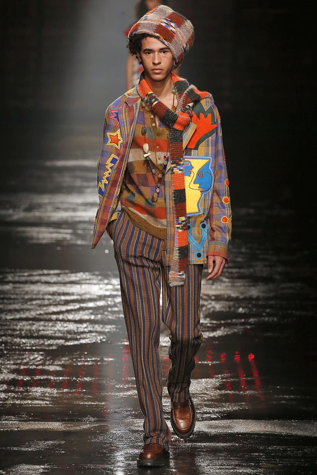 Fashion Week Milan Fall/Winter 2018 look 6 from the Missoni collection 女装