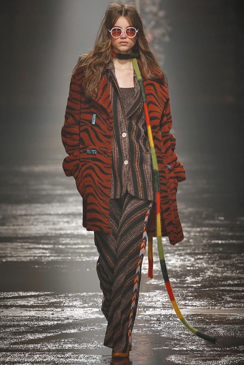 Fashion Week Milan Fall/Winter 2018 look 56 from the Missoni collection womenswear
