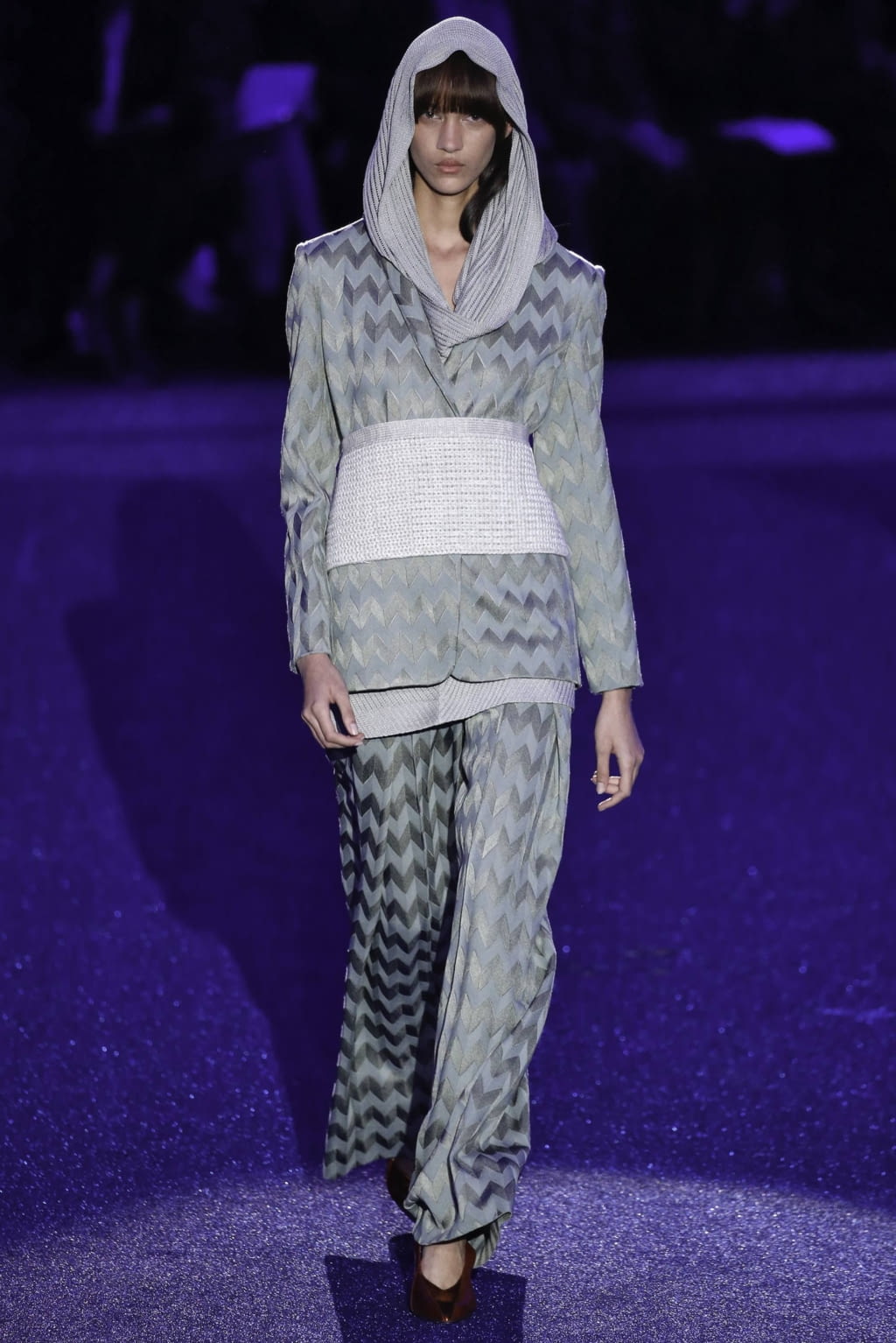 Fashion Week Milan Fall/Winter 2019 look 7 from the Missoni collection 女装