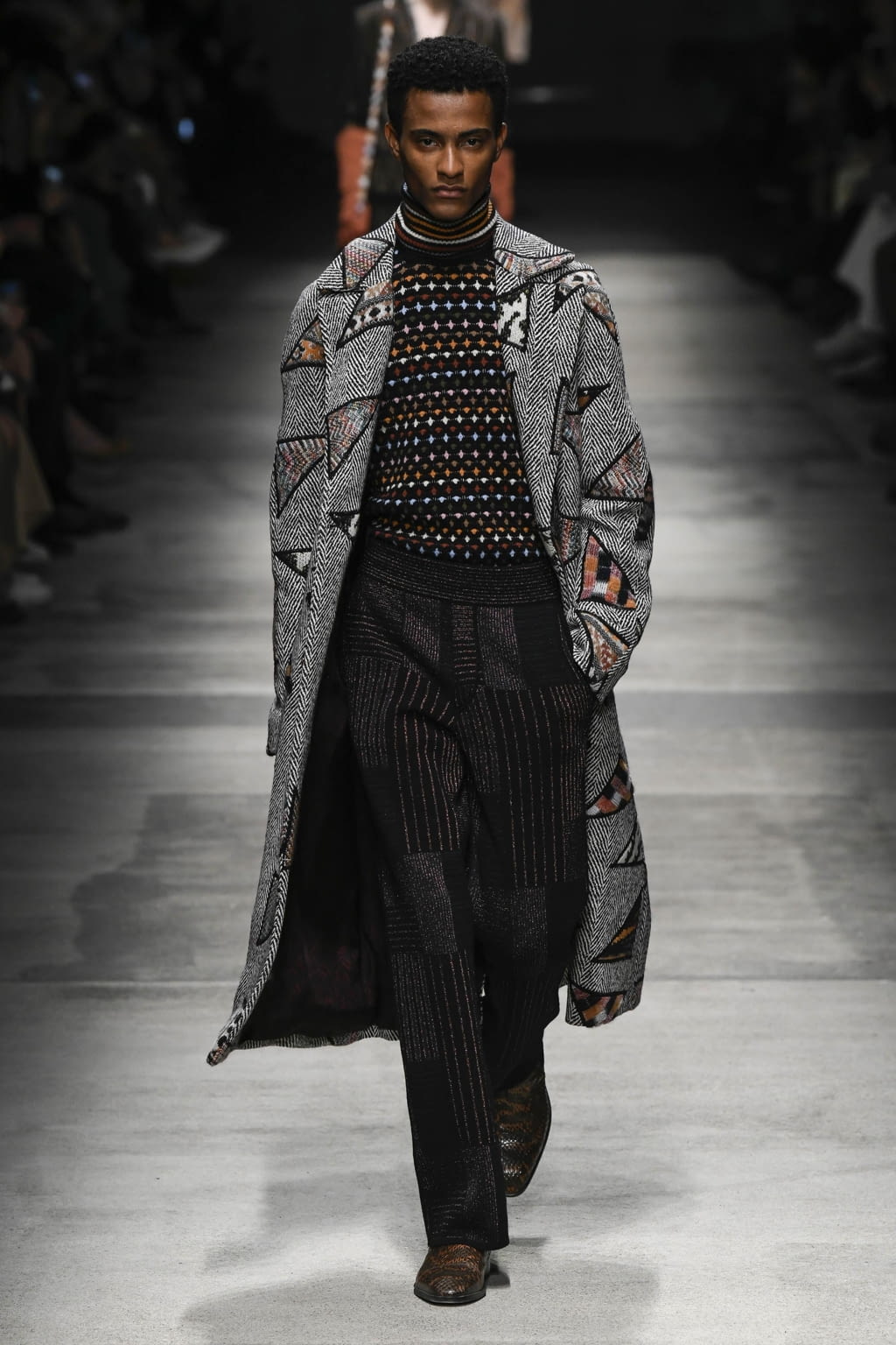 Fashion Week Milan Fall/Winter 2020 look 5 from the Missoni collection 女装