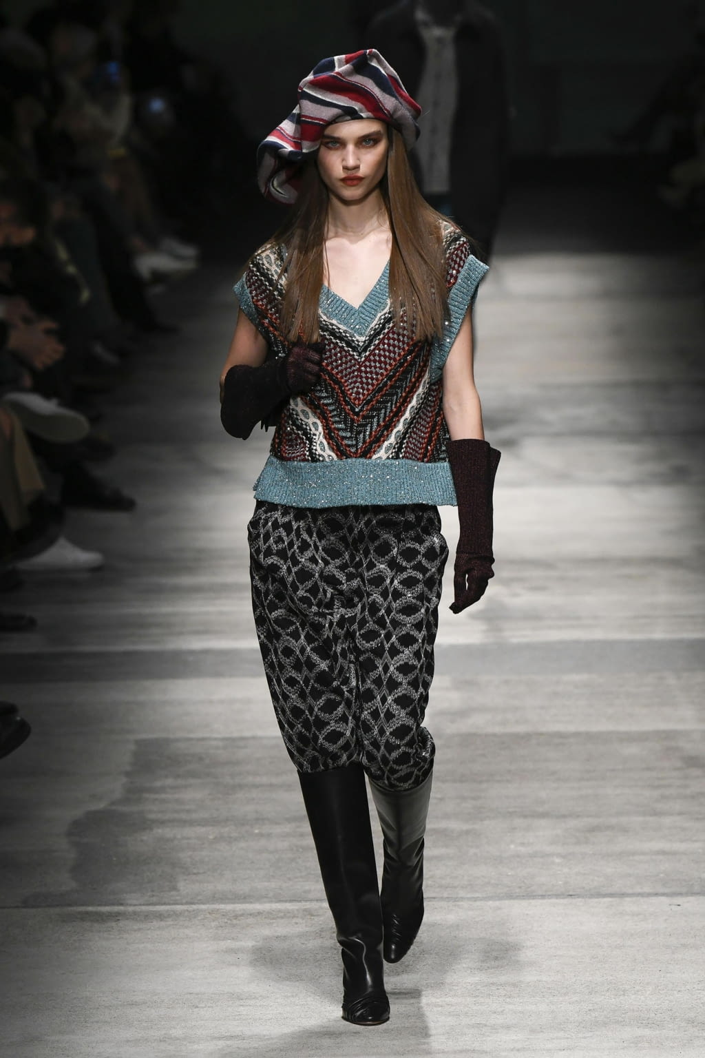 Fashion Week Milan Fall/Winter 2020 look 53 from the Missoni collection 女装