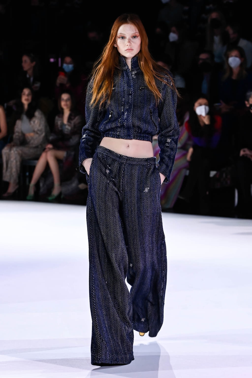 Fashion Week Milan Fall/Winter 2022 look 4 de la collection Missoni womenswear